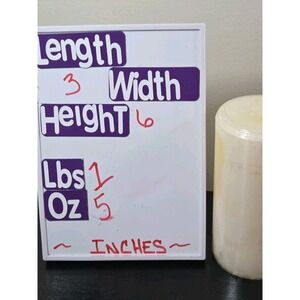 Pier 1 Imports 3x6‎ Glacier Mint Pillar Candle 70 Hour Average Burn Time